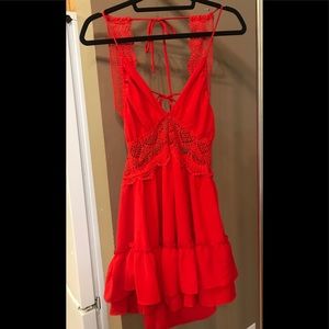 NWT Red Summer Dress from Hopes